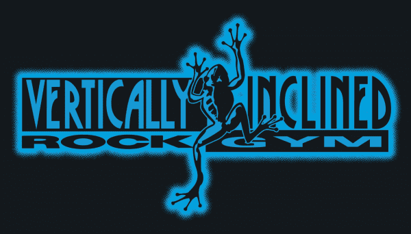 Vertically Inclined Rock Gym logo