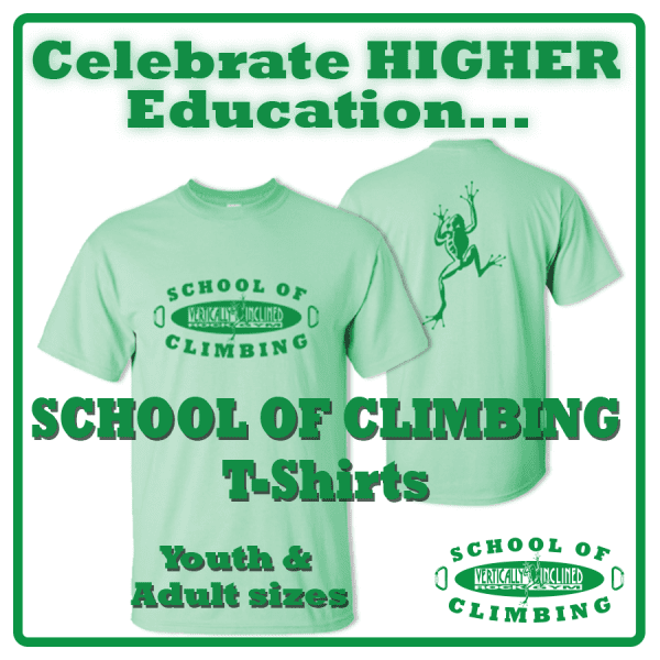 School of Climbing T-Shirts