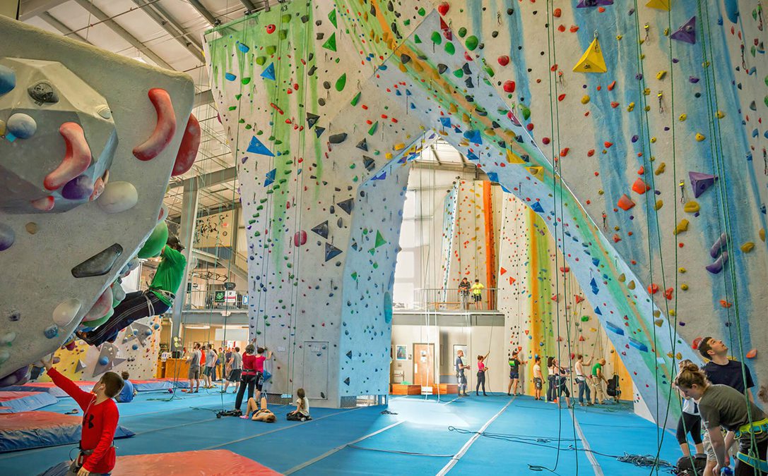 Indoor Rock Climbing
