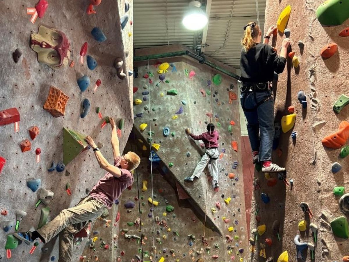 Indoor Rock Climbing Gym- Vertically Inclined Gym