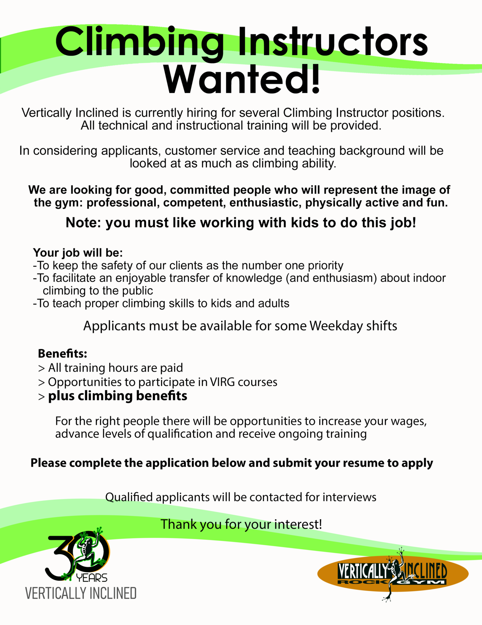 Help Wanted Ad 2026 – web application version copy